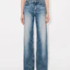 Ayame Wide Jeans aus japanischem Stretch-Denim