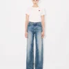 Ayame Wide Jeans aus japanischem Stretch-Denim