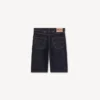 Bermudashorts im Boyfriend-Stil mit niedriger Taille aus japanischem Denim