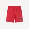 Bestickte Bermudashorts aus French Terry