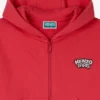 Bestickte Jogging-Strickjacke „Happy Sweet“ aus French Terry