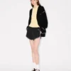 Bestickte Strickjacke „Boke Flower 2.0“ aus Woll-Baumwollmischung