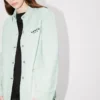 Bestickte Workwear-Jacke „Boke Flower“ aus japanischem Denim