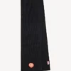 Bestickter Schal „Kenzo Boke Heart“ aus Wolle und Baumwolle