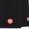 Bestickter Schal „Kenzo Boke Heart“ aus Wolle und Baumwolle