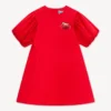 Besticktes „Lunar New Year“-Kleid aus Popeline