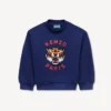 Besticktes Sweatshirt aus French Terry