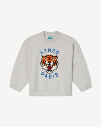 Besticktes Sweatshirt aus French Terry