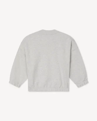 Besticktes Sweatshirt aus French Terry