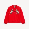 Besticktes Sweatshirt „Lunar New Year“ aus French Terry