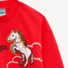 Besticktes Sweatshirt „Lunar New Year“ aus French Terry