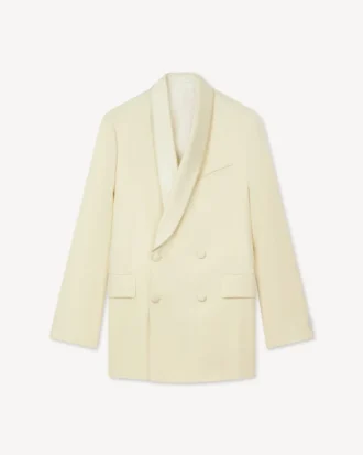 Blazer mit Schalkragen aus Schurwolle