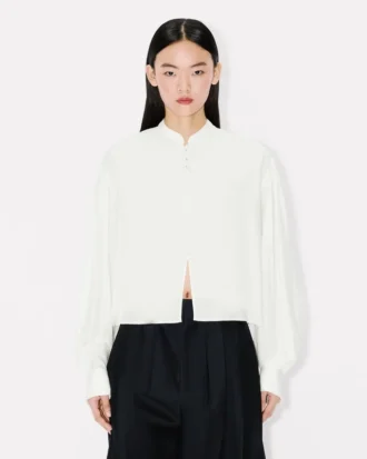 Bluse aus Seidenmischung