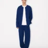 ‚Boke Flower 2.0‘ Bestickte gerade Jogginghose aus Baumwolle