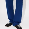 ‚Boke Flower 2.0‘ Bestickte gerade Jogginghose aus Baumwolle