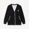 „Boke Flower 2.0“ bestickter Cardigan aus Baumwolle und Wolle