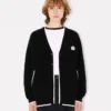 „Boke Flower 2.0“ bestickter Cardigan aus Baumwolle und Wolle