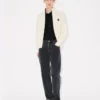 „Boke Flower 2.0“ bestickter Cardigan aus Baumwolle und Wolle