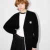 „Boke Flower 2.0“ bestickter Cardigan aus Baumwolle und Wolle