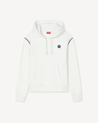 „Boke Flower 2.0“ bestickter Hoodie aus Baumwolle