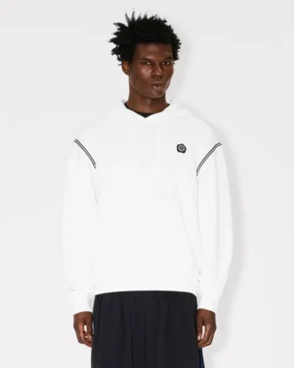 „Boke Flower 2.0“ bestickter Hoodie aus Baumwolle