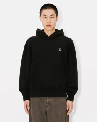 „Boke Flower 2.0“ bestickter Hoodie aus Baumwolle