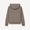 „Boke Flower 2.0“ bestickter Kapuzenpullover mit Reißverschluss aus Baumwolle und Wolle