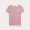 „Boke Flower 2.0“ Besticktes, figurbetontes T-Shirt aus Baumwolle