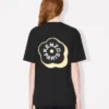 „Boke Flower 2.0“ besticktes, locker sitzendes T-Shirt aus Baumwolle