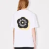 „Boke Flower 2.0“ besticktes, locker sitzendes T-Shirt aus Baumwolle