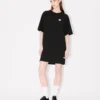 „Boke Flower 2.0“ besticktes Oversize-T-Shirt-Kleid aus Baumwolle