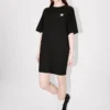 „Boke Flower 2.0“ besticktes Oversize-T-Shirt-Kleid aus Baumwolle