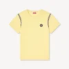 „Boke Flower 2.0“ besticktes T-Shirt aus Baumwolle