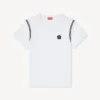 „Boke Flower 2.0“ besticktes T-Shirt aus Baumwolle