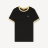 „Boke Flower 2.0“ besticktes T-Shirt aus Baumwolle
