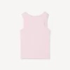 „Boke Flower 2.0“ besticktes Tanktop aus Baumwolle