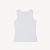 „Boke Flower 2.0“ besticktes Tanktop aus Baumwolle