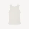 „Boke Flower 2.0“ besticktes Tanktop aus Viskosemischung