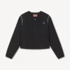 „Boke Flower 2.0“ Coach-Jacke ohne Kragen