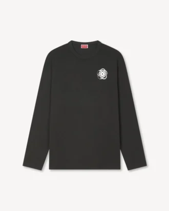 „Boke Flower 2.0“ Langarm-T-Shirt aus Baumwolle