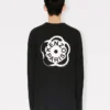 „Boke Flower 2.0“ Langarm-T-Shirt aus Baumwolle