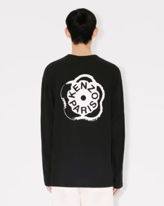 „Boke Flower 2.0“ Langarm-T-Shirt aus Baumwolle