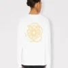 „Boke Flower 2.0“ Langarm-T-Shirt aus Baumwolle