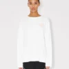 „Boke Flower 2.0“ Langarm-T-Shirt aus Baumwolle