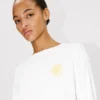 „Boke Flower 2.0“ Langarm-T-Shirt aus Baumwolle