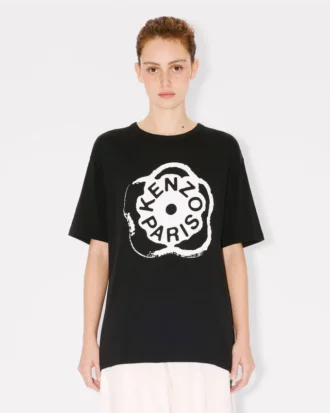 „Boke Flower 2.0“ lockeres T-Shirt aus Baumwolle
