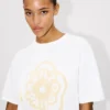 „Boke Flower 2.0“ lockeres T-Shirt aus Baumwolle