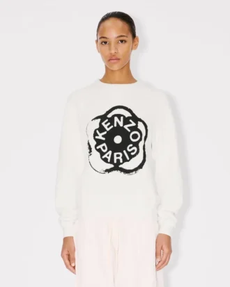 „Boke Flower 2.0“ Sweatshirt aus Baumwolle