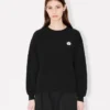 „Boke Flower 2.0“ Sweatshirt aus Baumwolle mit Stickerei