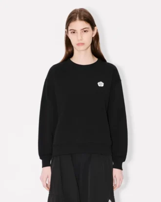 „Boke Flower 2.0“ Sweatshirt aus Baumwolle mit Stickerei
